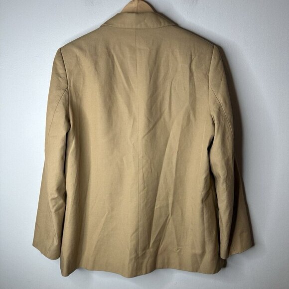 Zara Classic Khaki Blazer - Picture 9 of 11